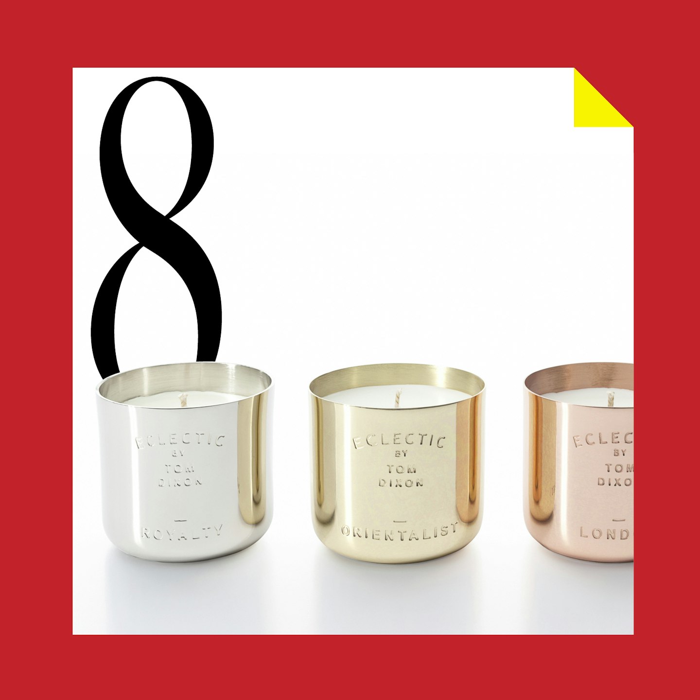 8 December - Eclectic Candle Giftset from Tom Dixon