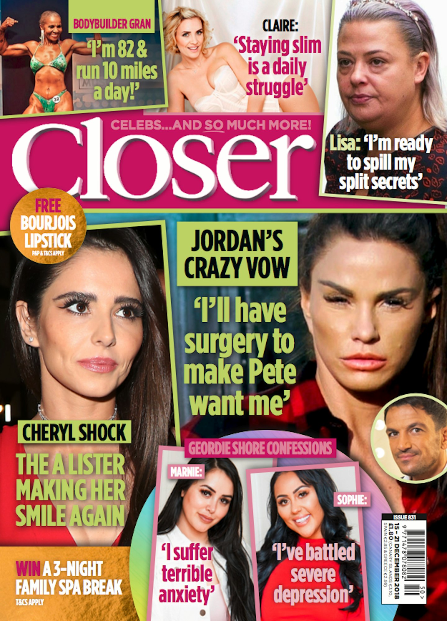 Closer magazine issue 831