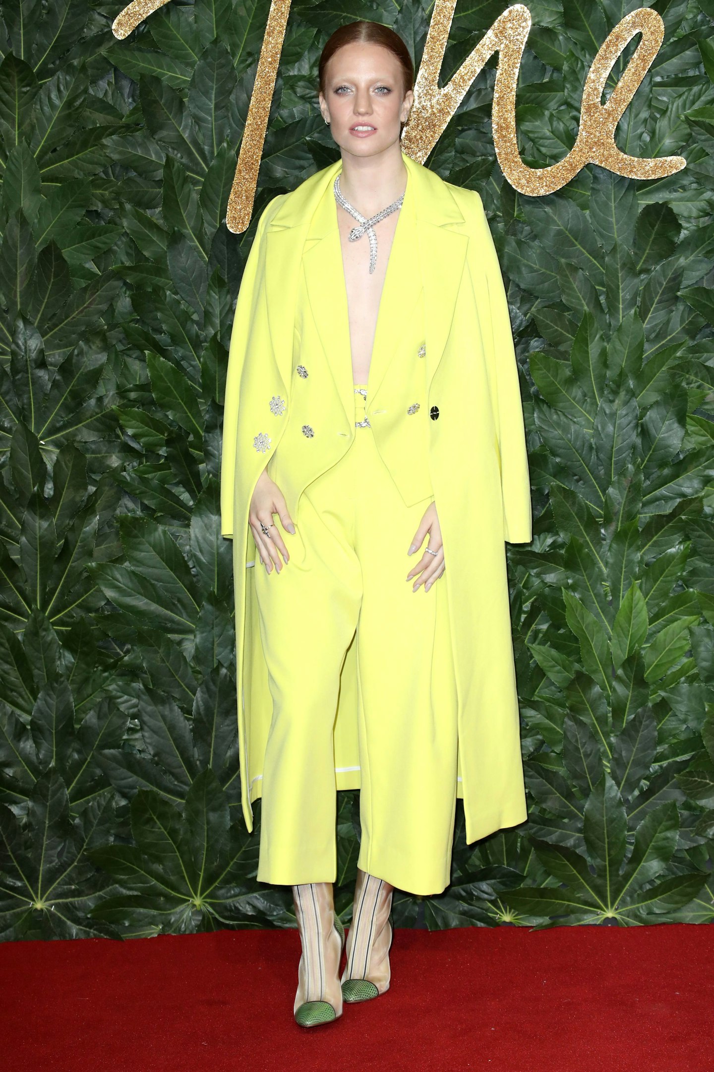Jess Glynne at The Fashion Awards 2018