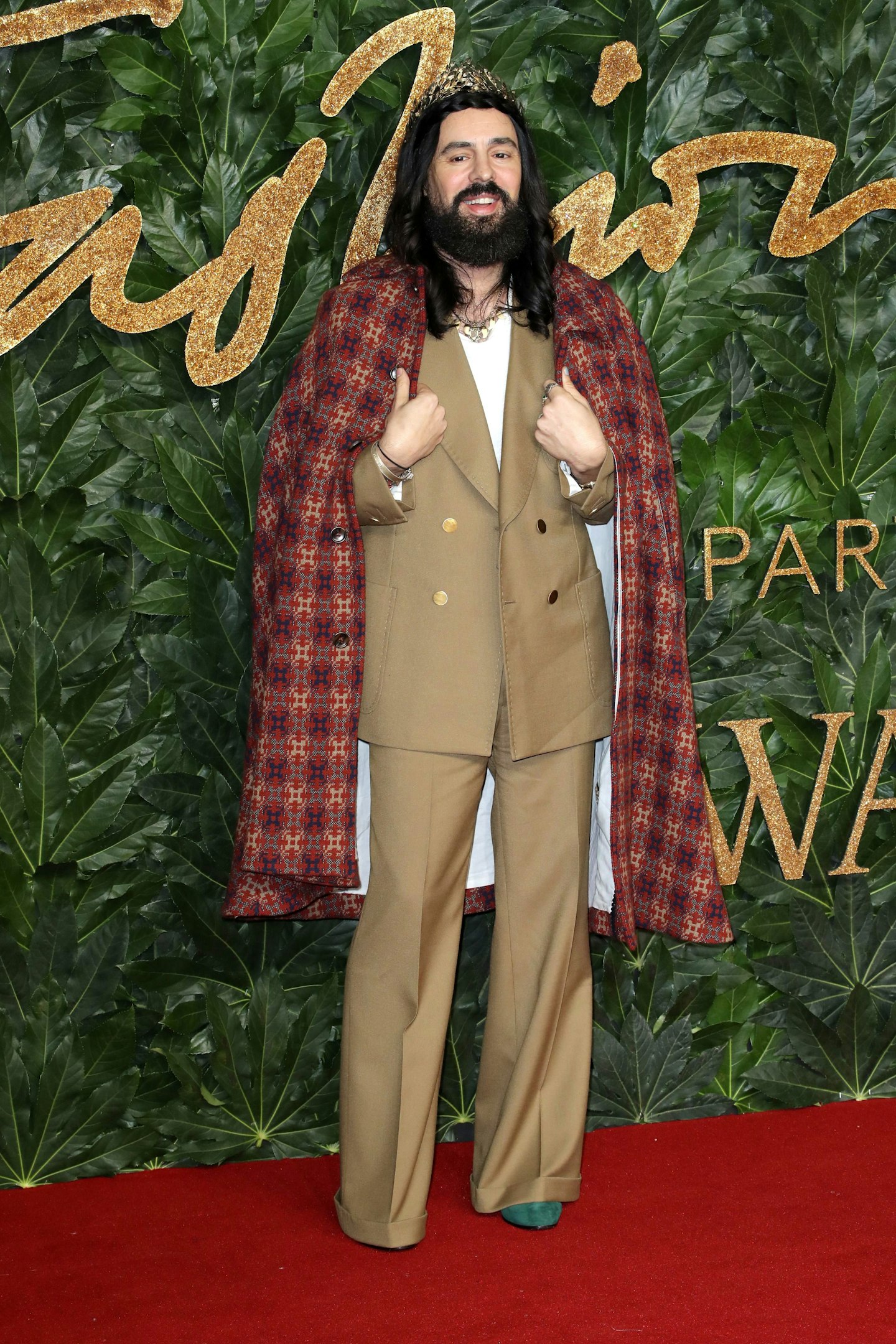 Alessandro Michele at The Fashion Awards