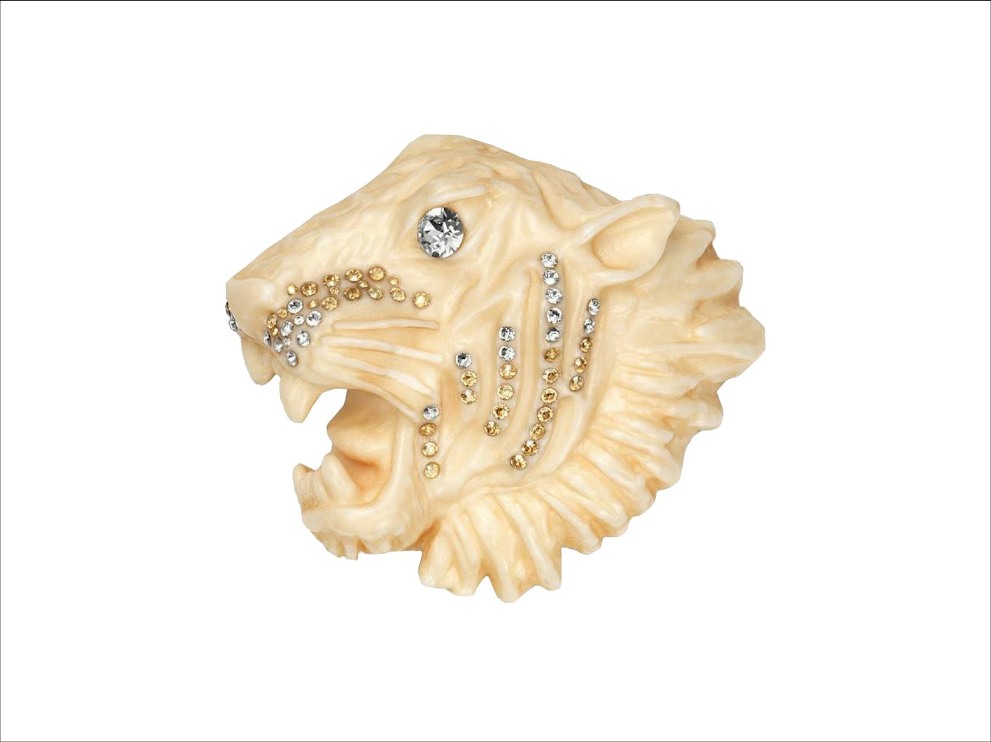 Rajah Brooch In Resin from Gucci
