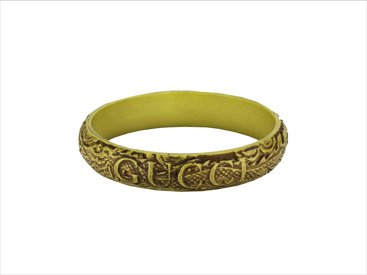 Gucci Bracelet With Engraved Leaves from Gucci