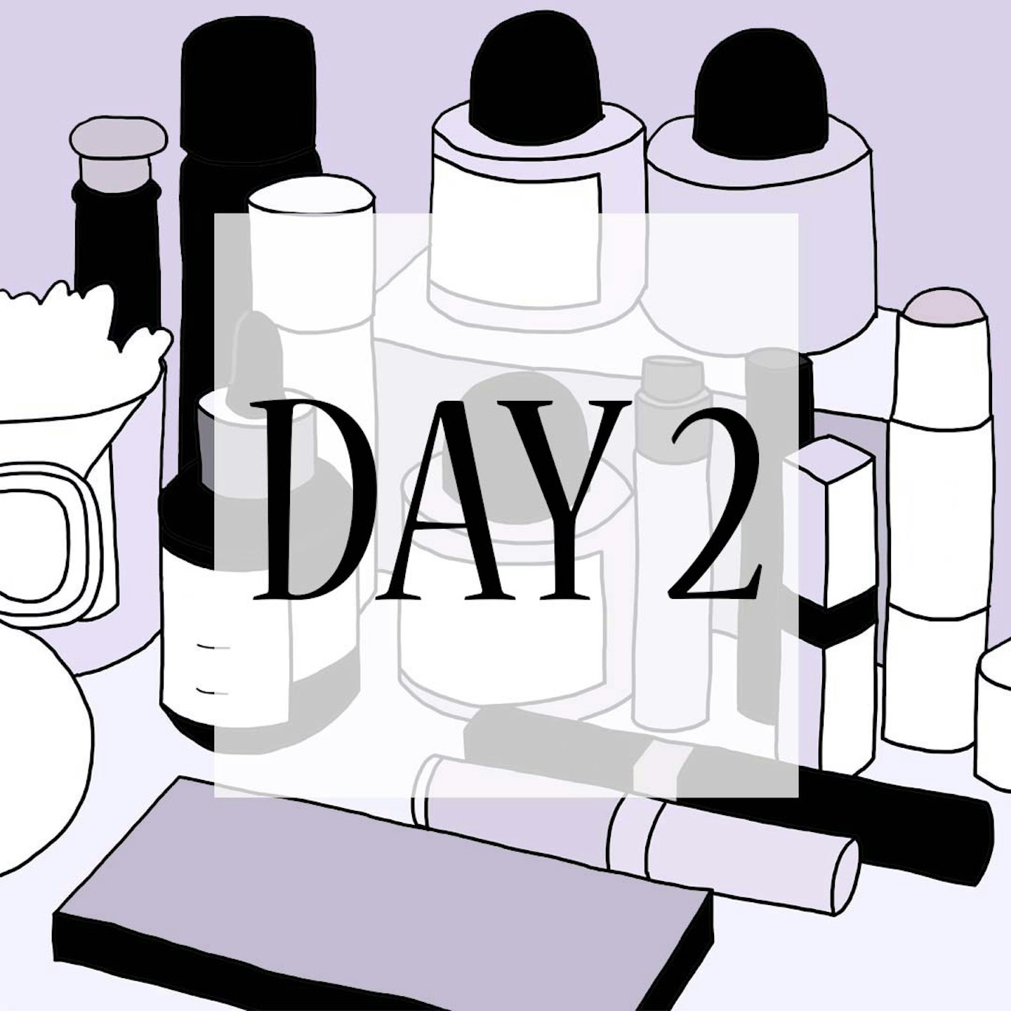Day 2 body admin diary