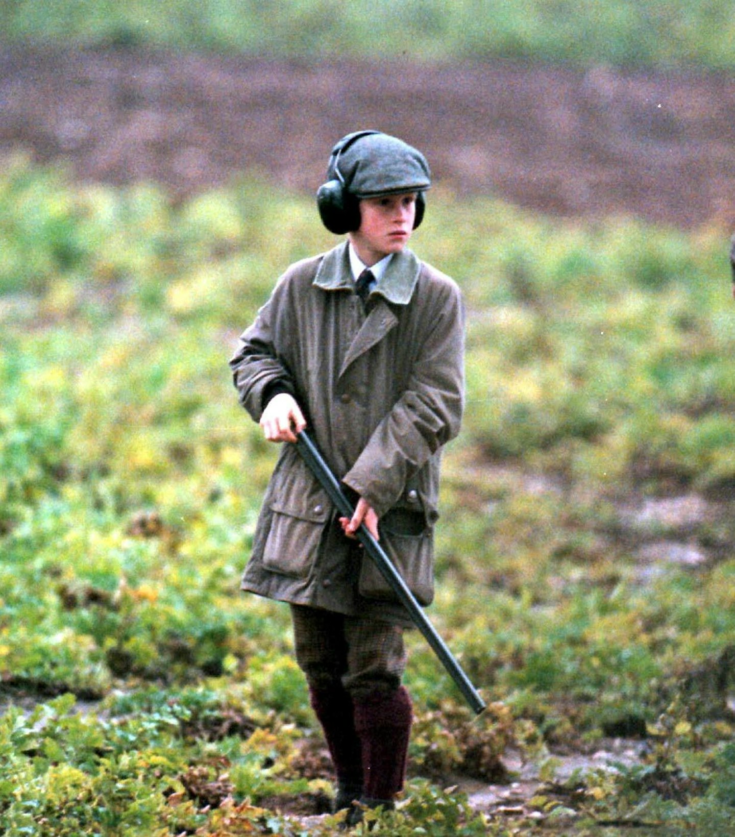 Prince Harry used to go hunting with his father and brother when he was younger
