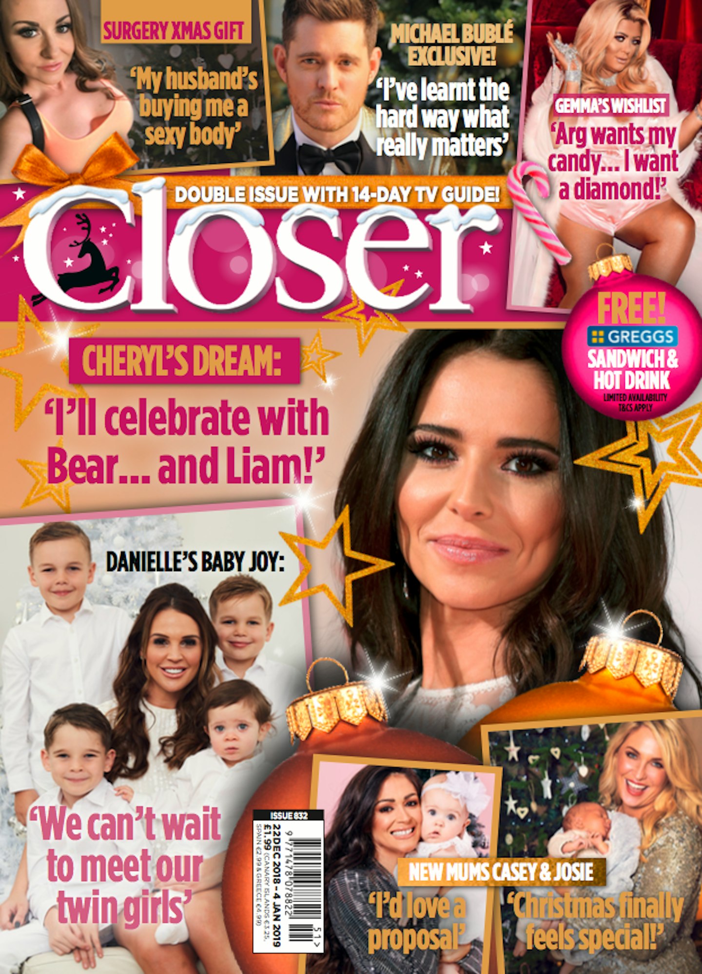 Closer magazine issue 832