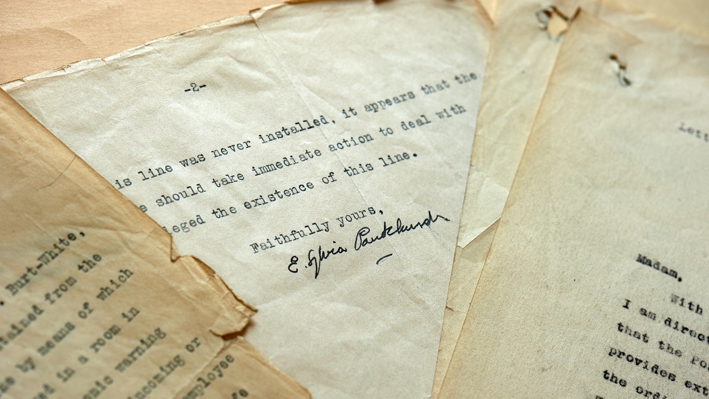 Sylvia Pankhurst letters
