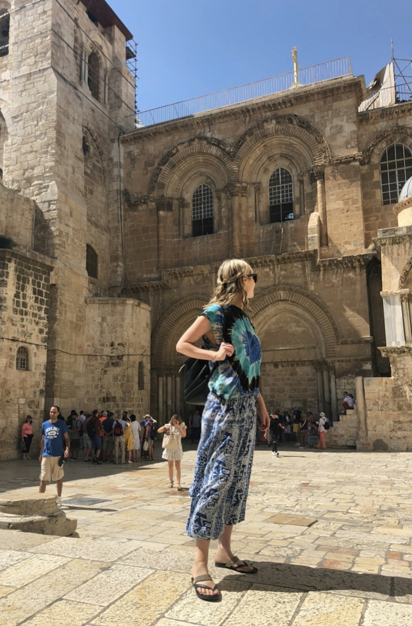 Laura in Jerusalem this summer 