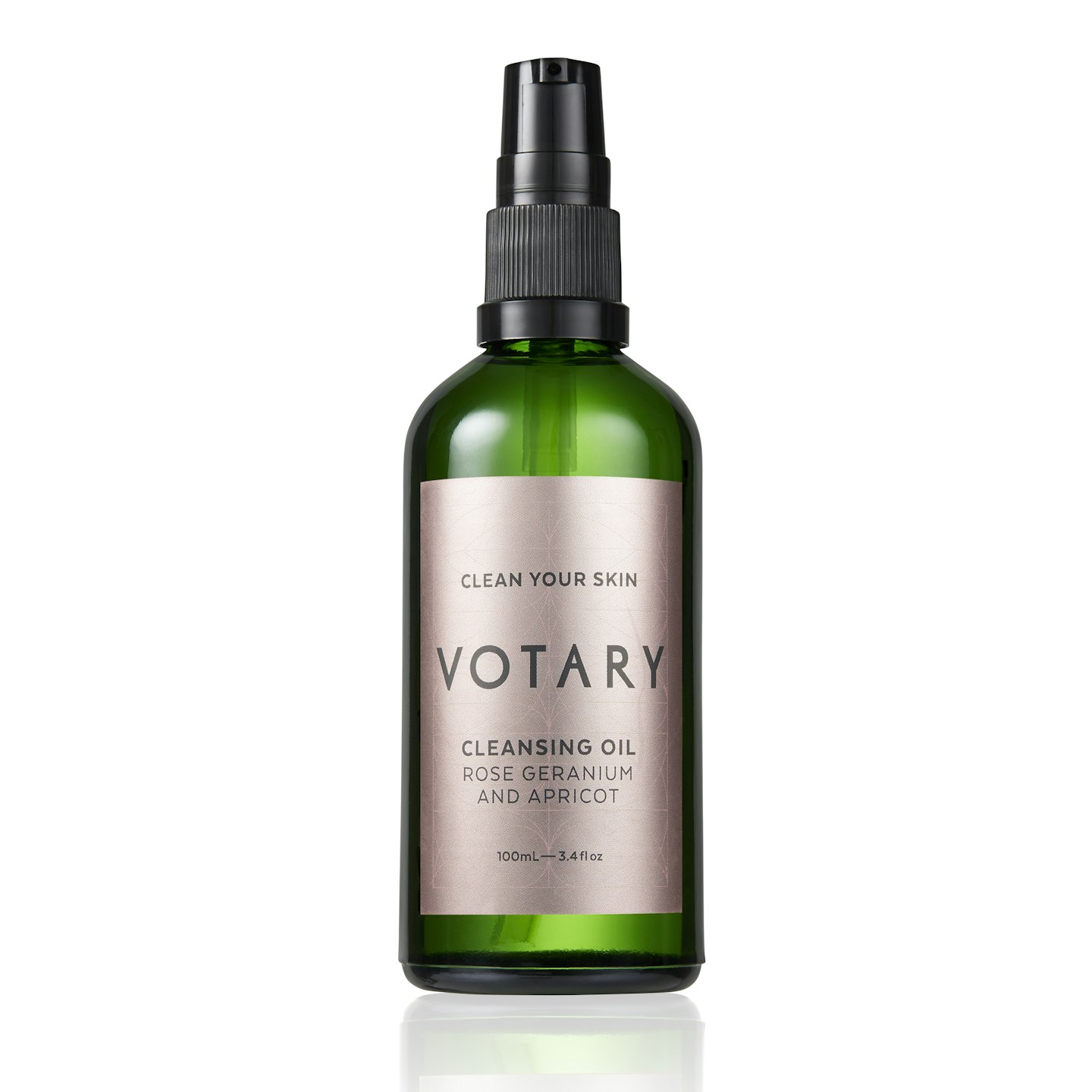 Votary Cleansing Oil – Rose Geranium & Apricot, £45