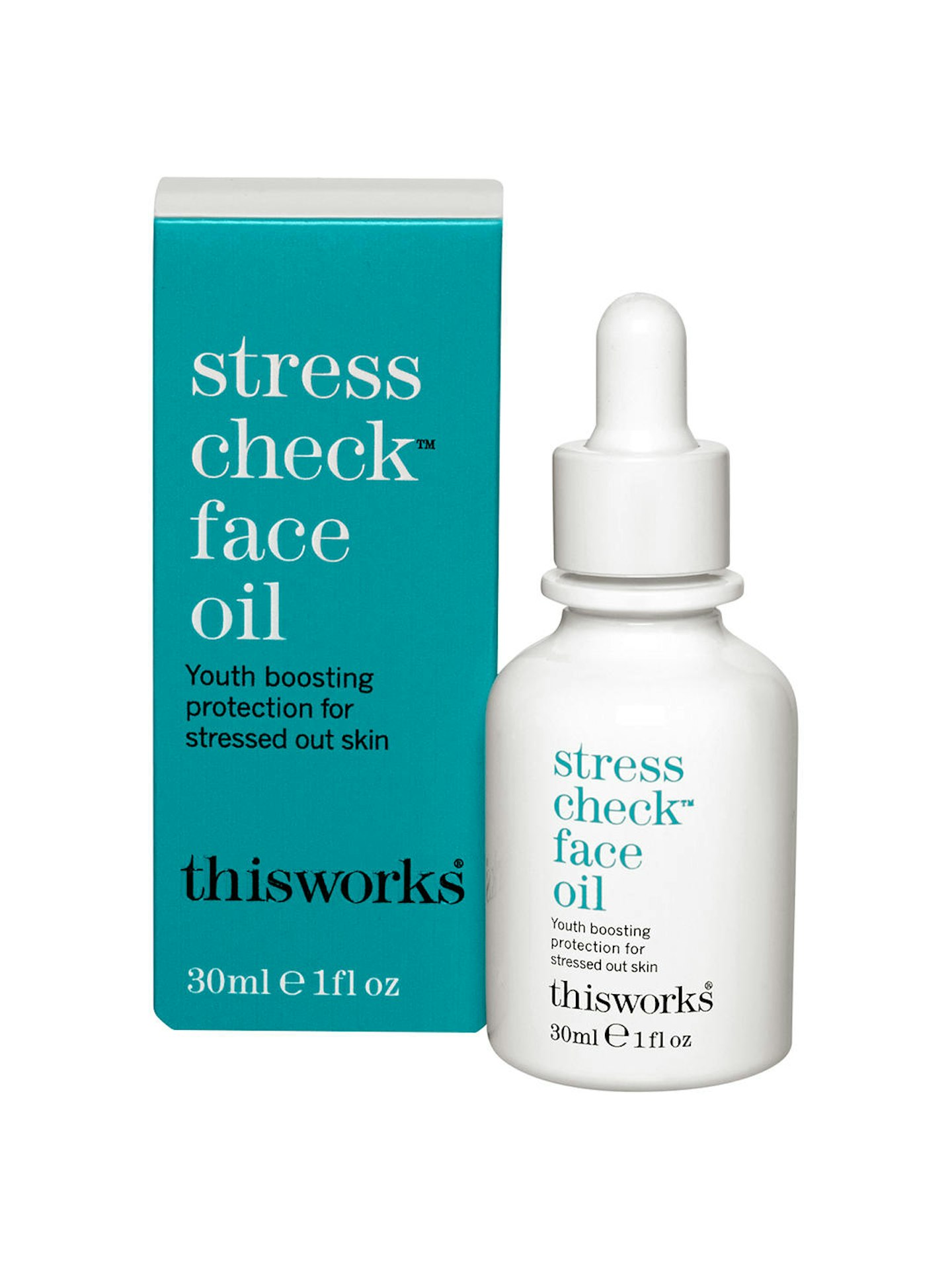 This Works Stress Check Face Oil, £40