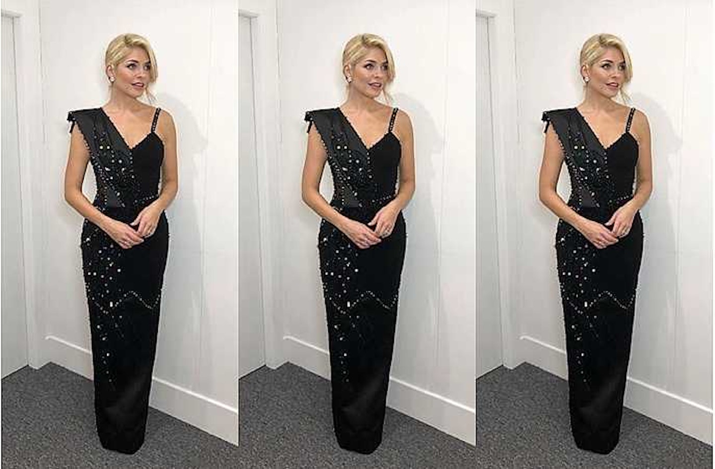 holly willoughby dancing on ice outfit 2018