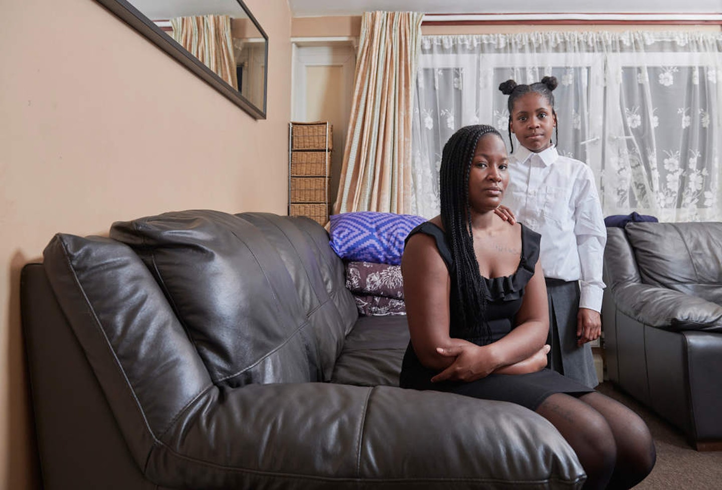 Limarra Sealy with her daughter