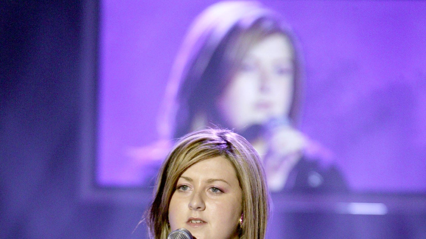 Michelle McManus on Pop Idol in 2003