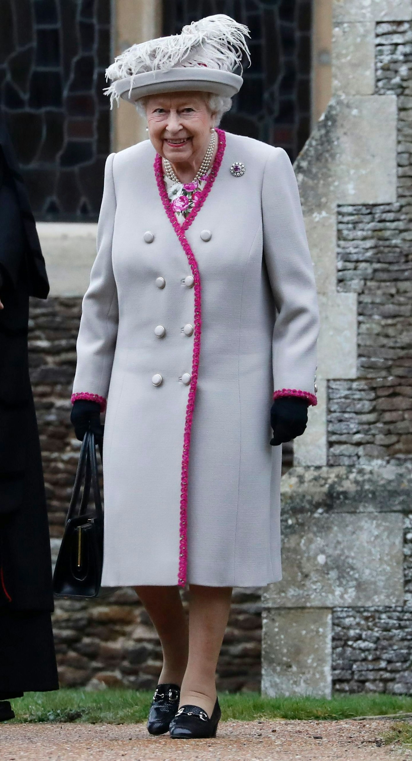 The Queen at Sandringam 2018