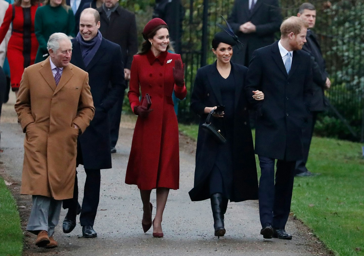 The Duke and Duchess of Cambridge's children were not at the Christmas Day Sandringham church service