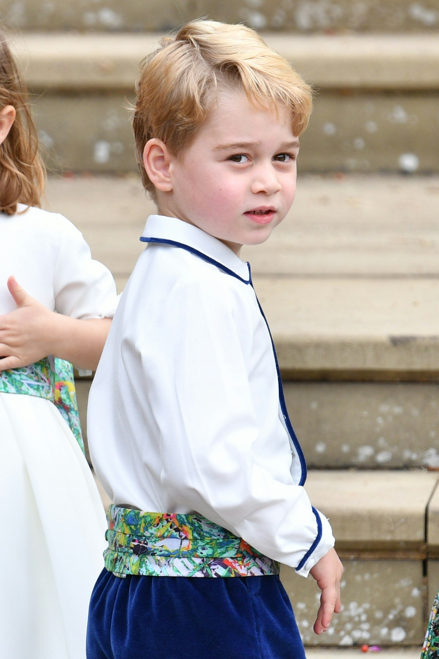 Prince George was preparing for Christmas in November as he was already singing carols