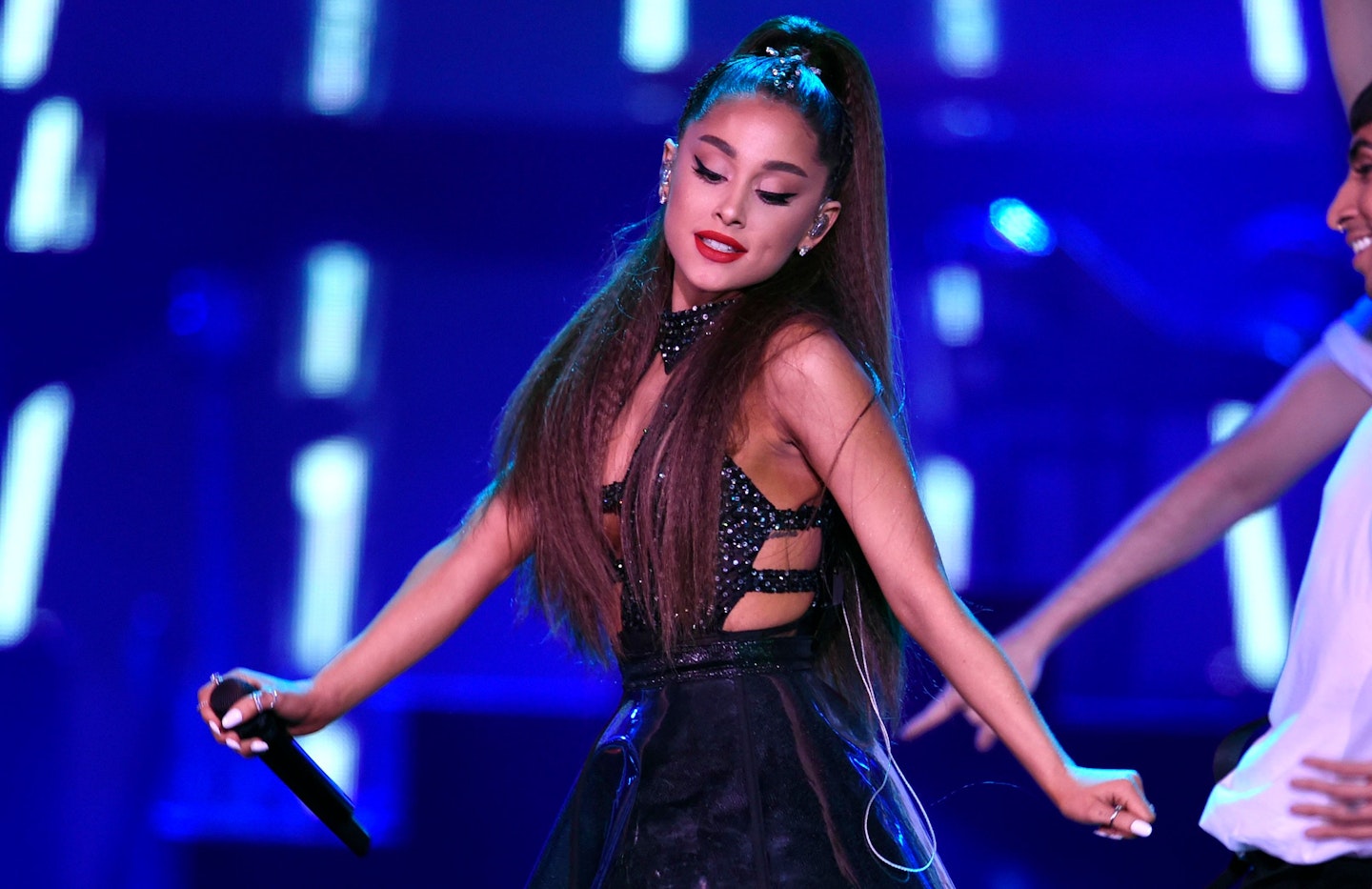 Ariana Grande on stage