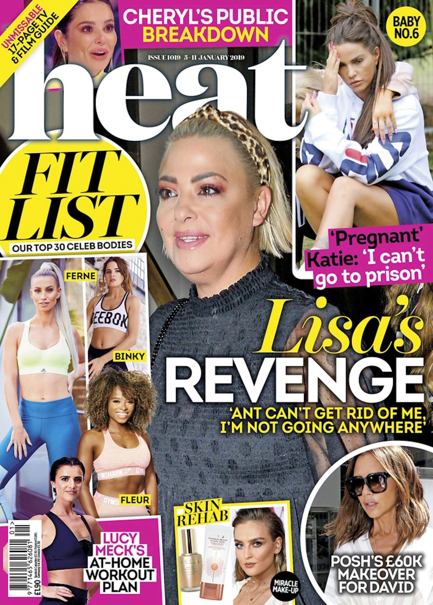 heat magazine February 2nd cover