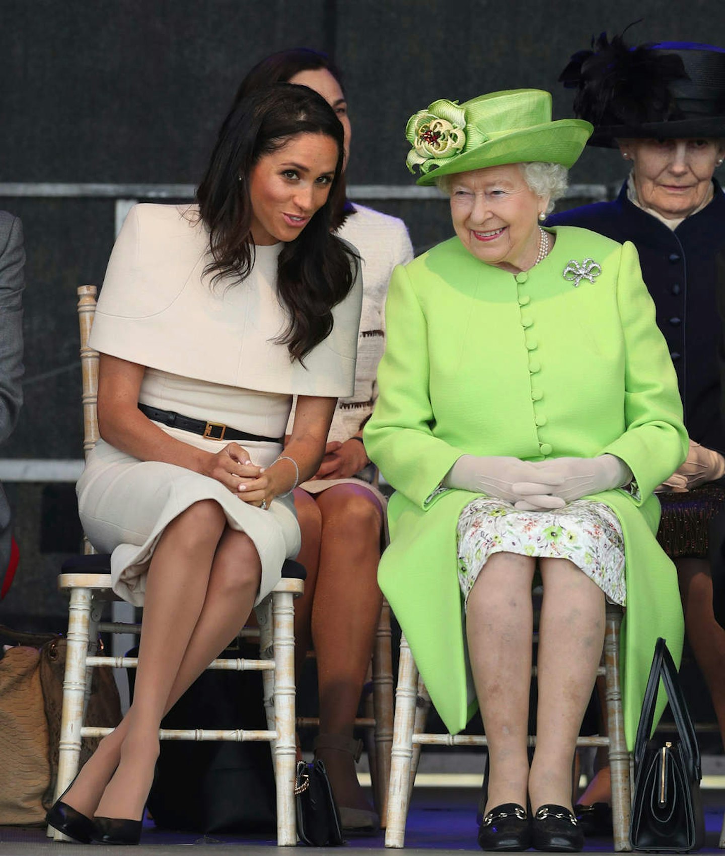 Meghan Markle and the Queen 