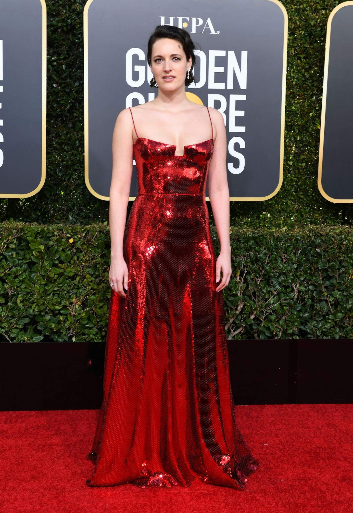 Phoebe Waller-Bridge at the 2019 Golden Globes