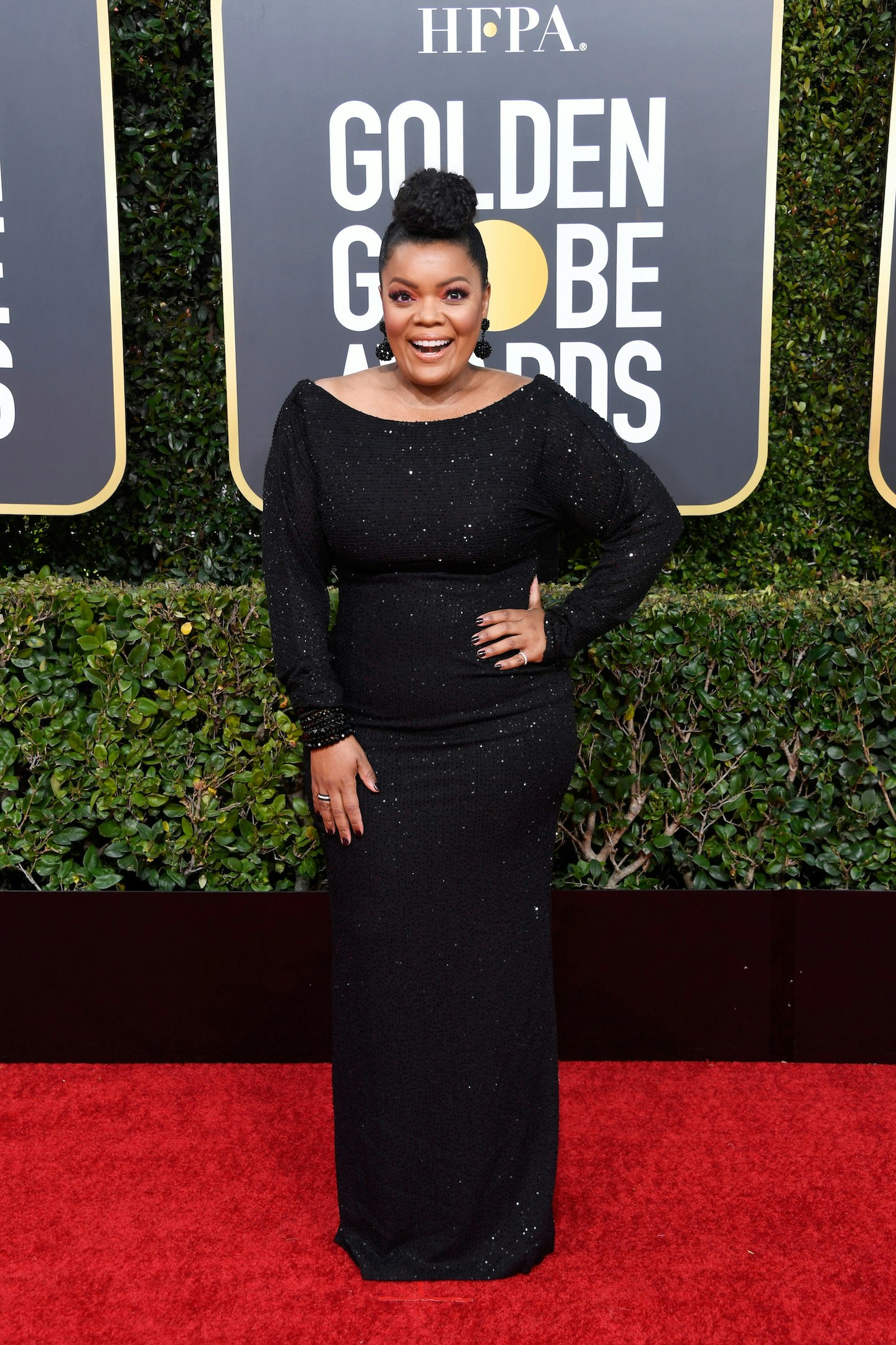 Yvette Nicole Brown at the 2019 Golden Globes