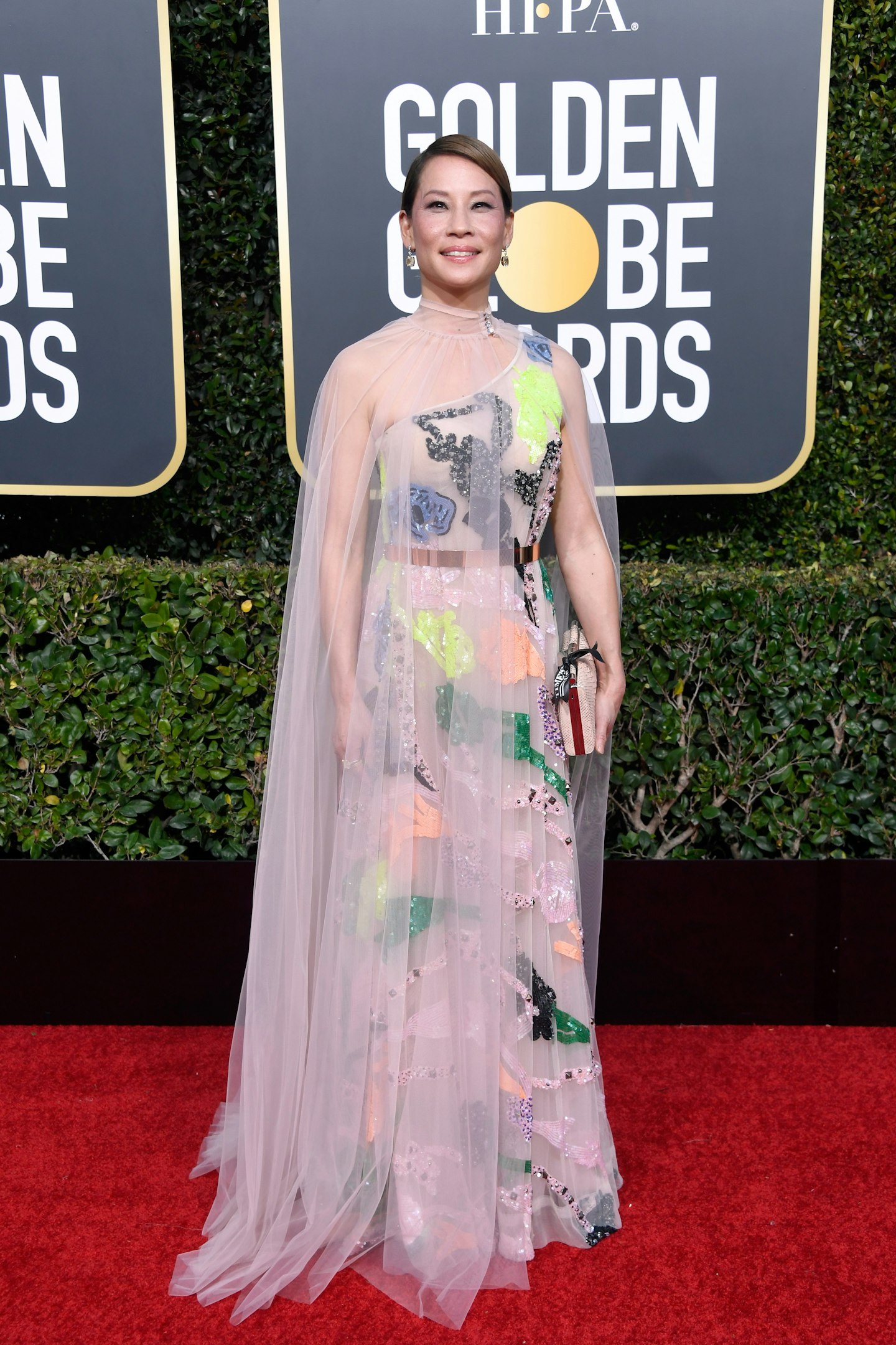 Lucy Liu at the 2019 Golden Globes