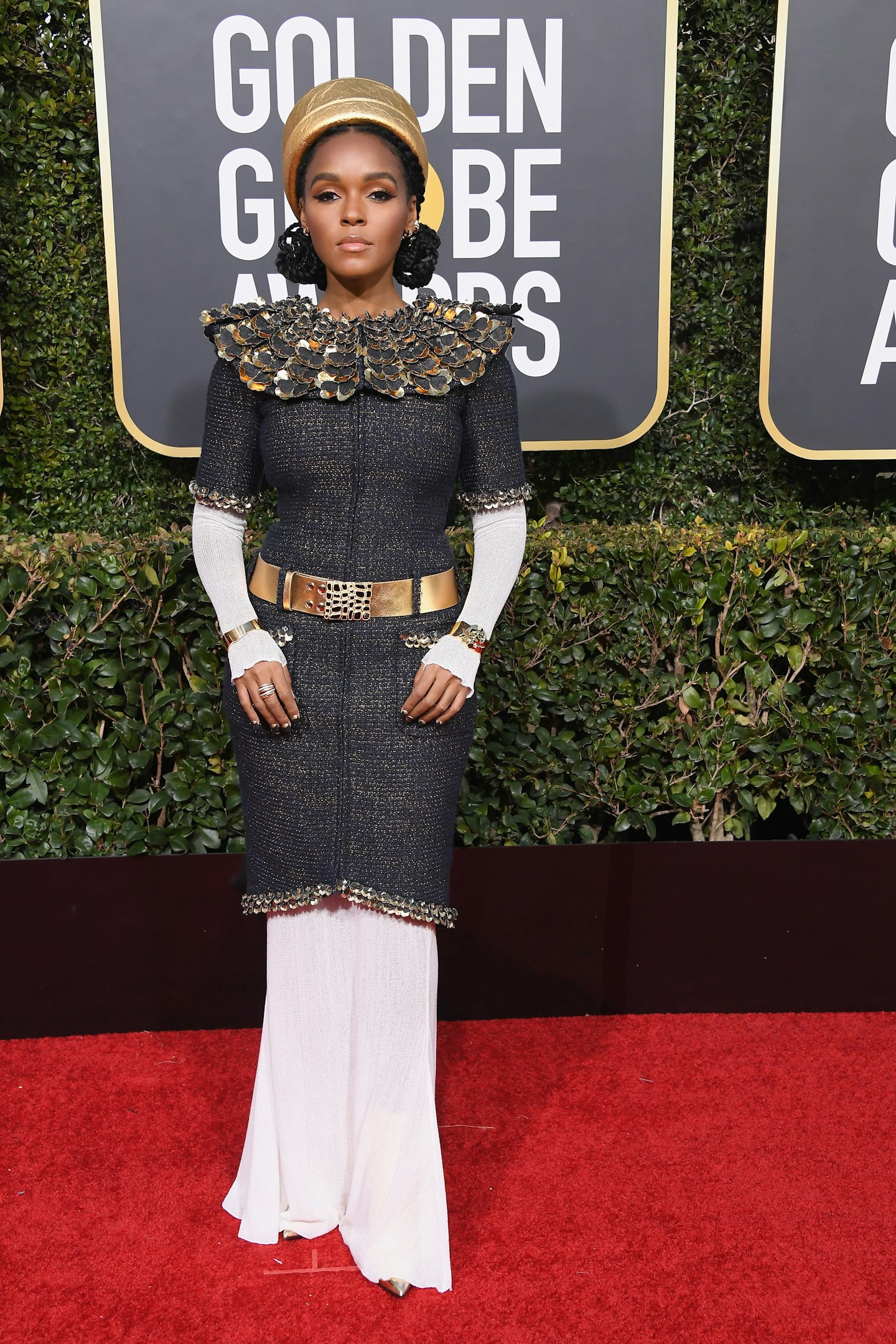 Janelle Monae at the 2019 Golden Globes