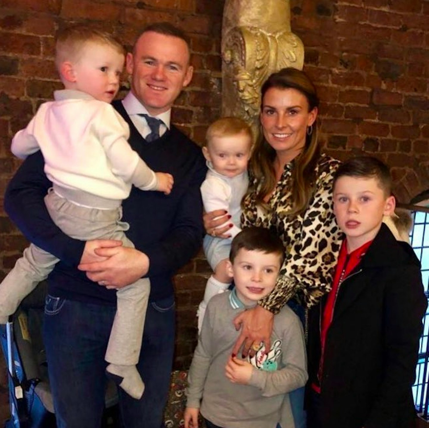 wayne rooney family picture