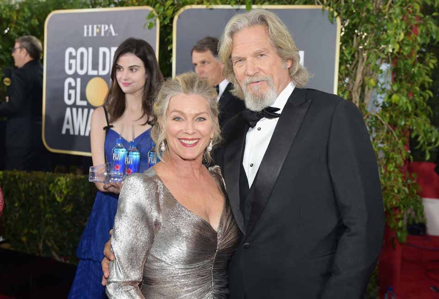 Susan Geston and Jeff Bridges