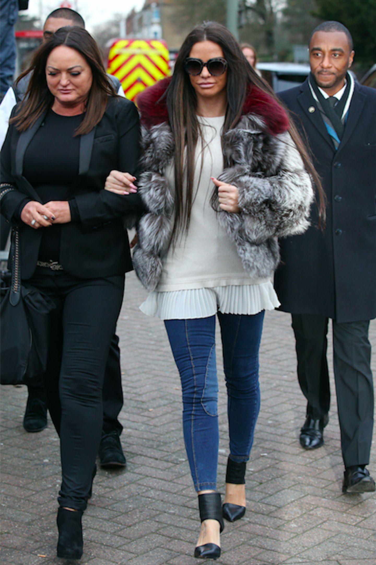 Katie Price goes to court