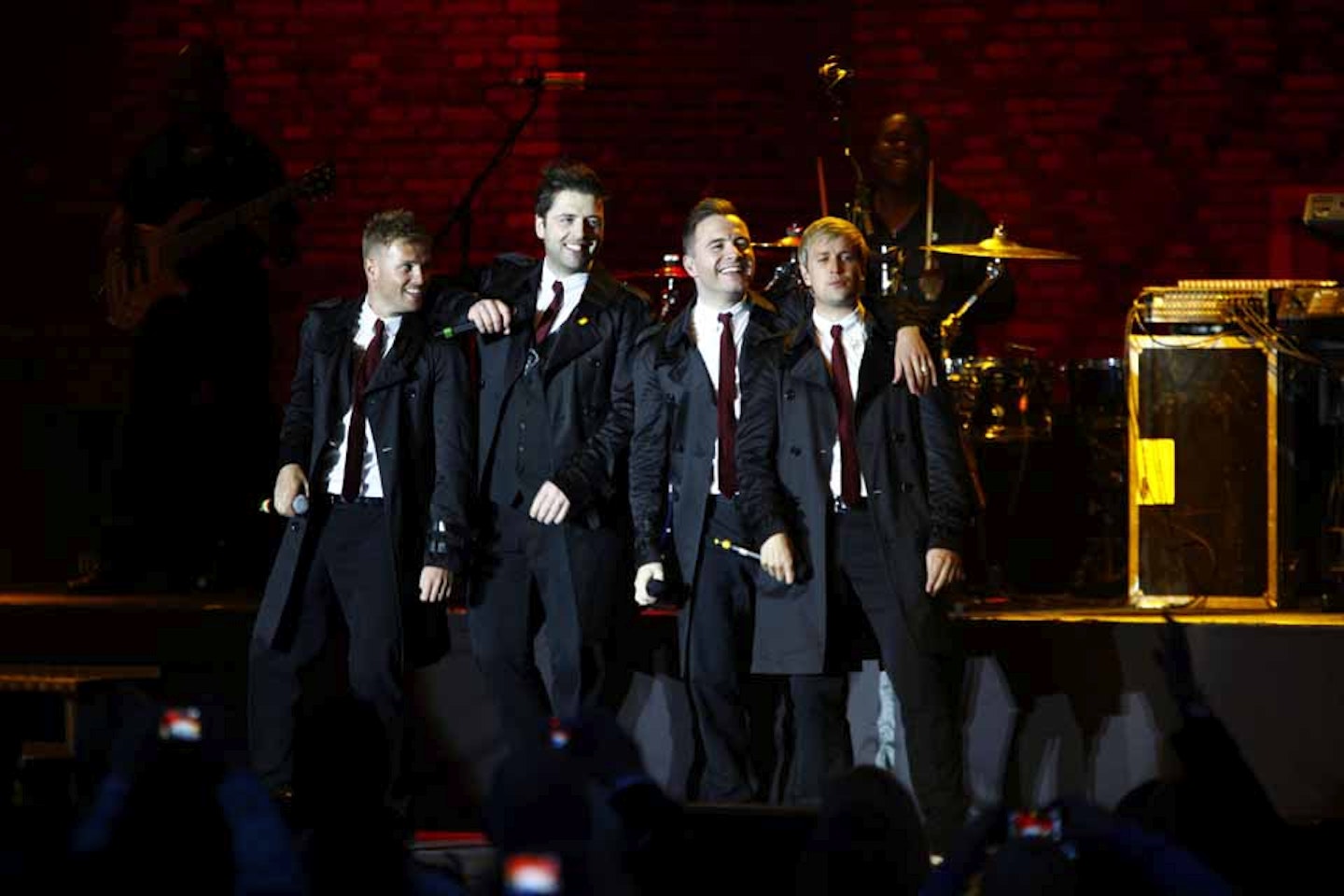 Westlife perform at Hampton Court Palace Festival