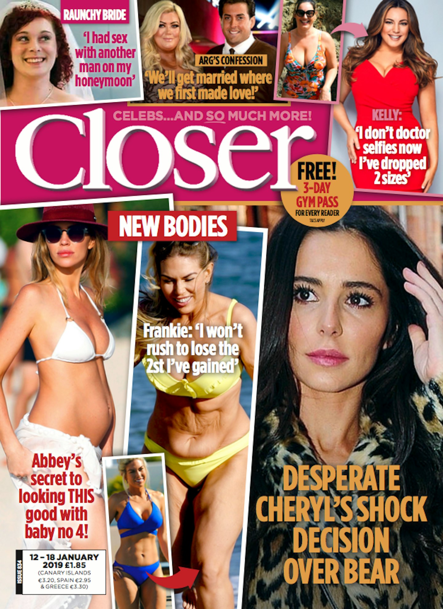 Closer magazine issue 834