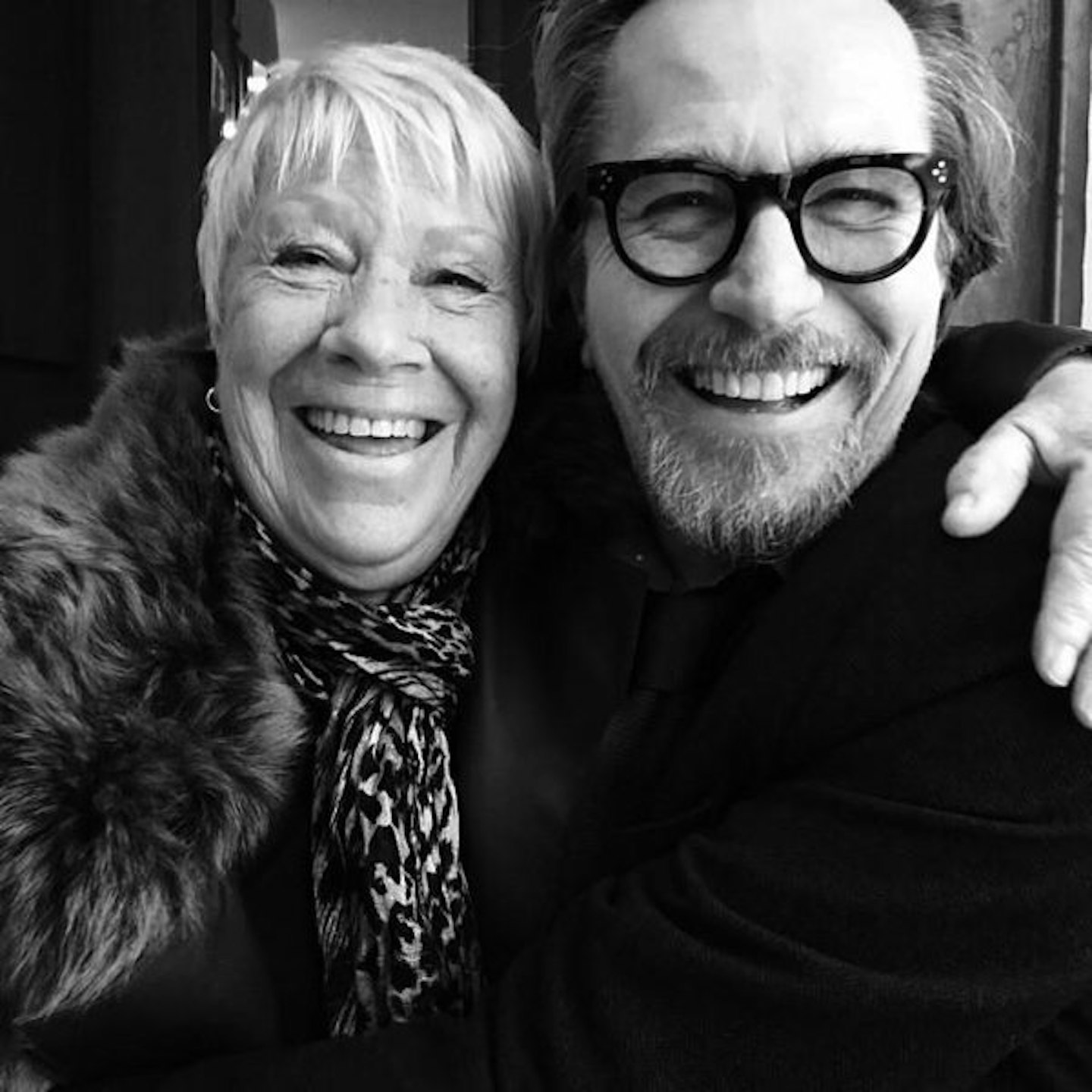 Gary Oldman and Laila Morse