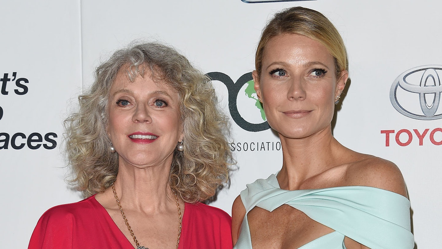 Blythe Danner and Gwyneth Paltrow