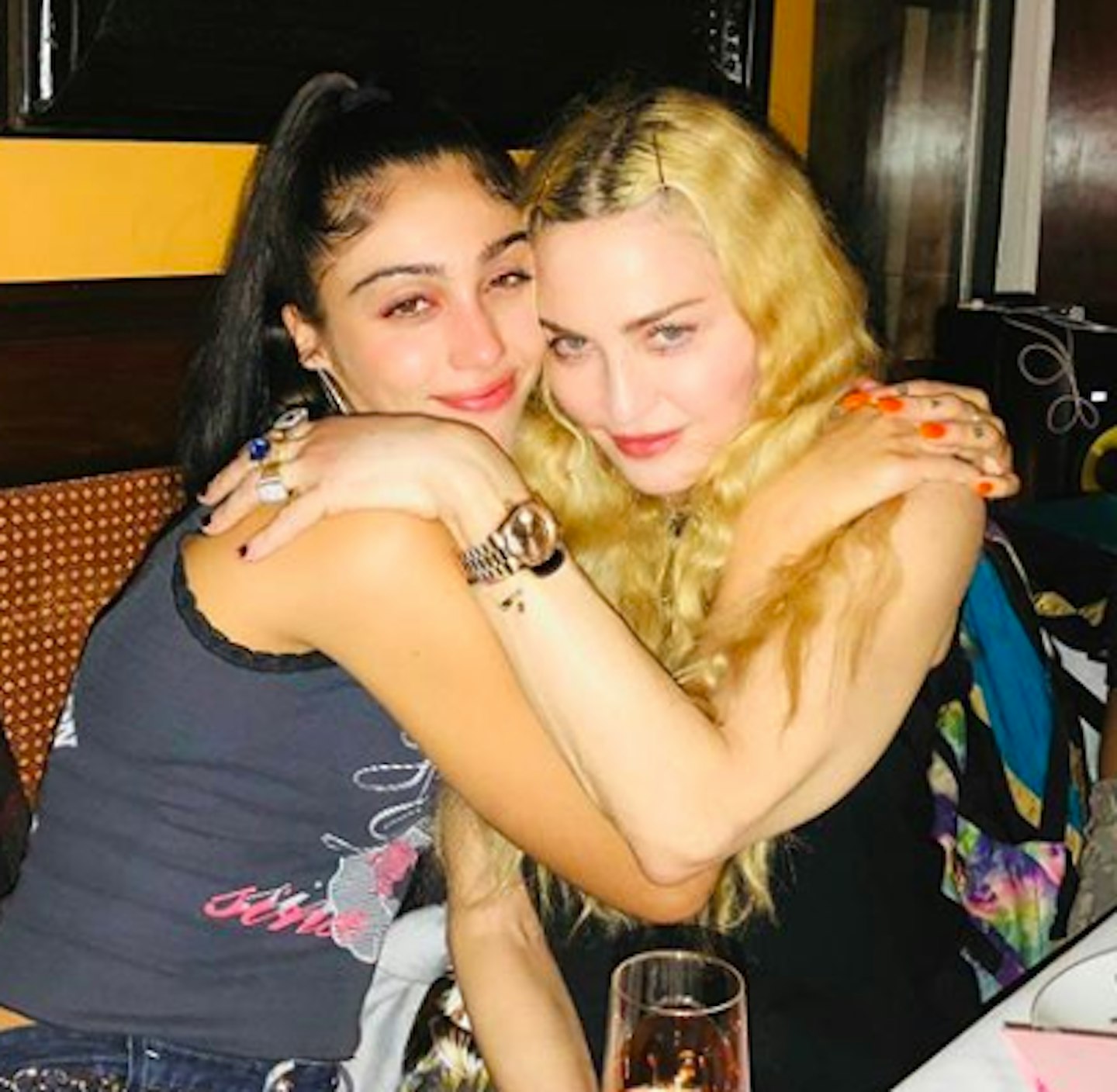 Madonna and Lourdes Leon