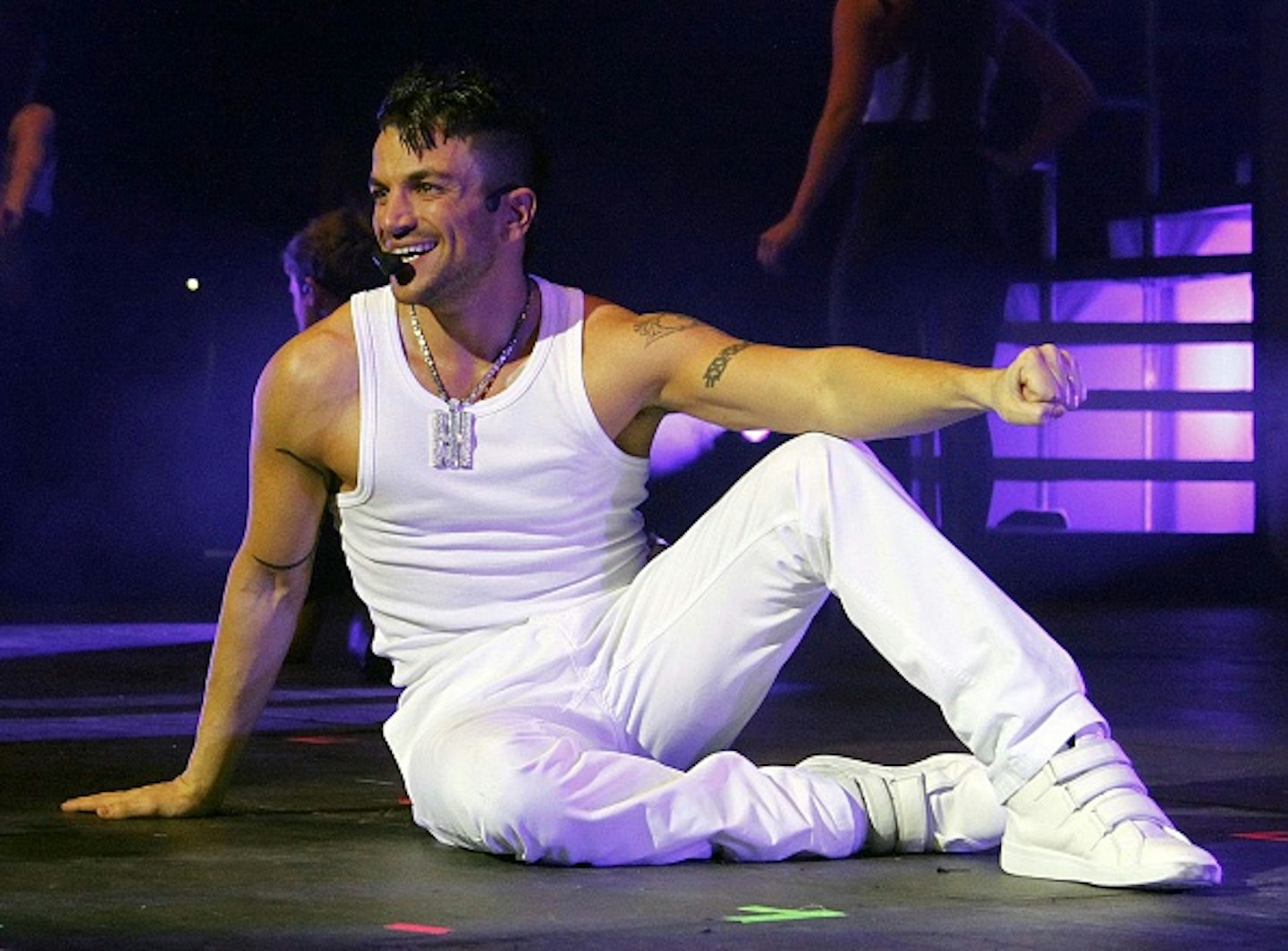 Peter Andre performs live in Hammersmith