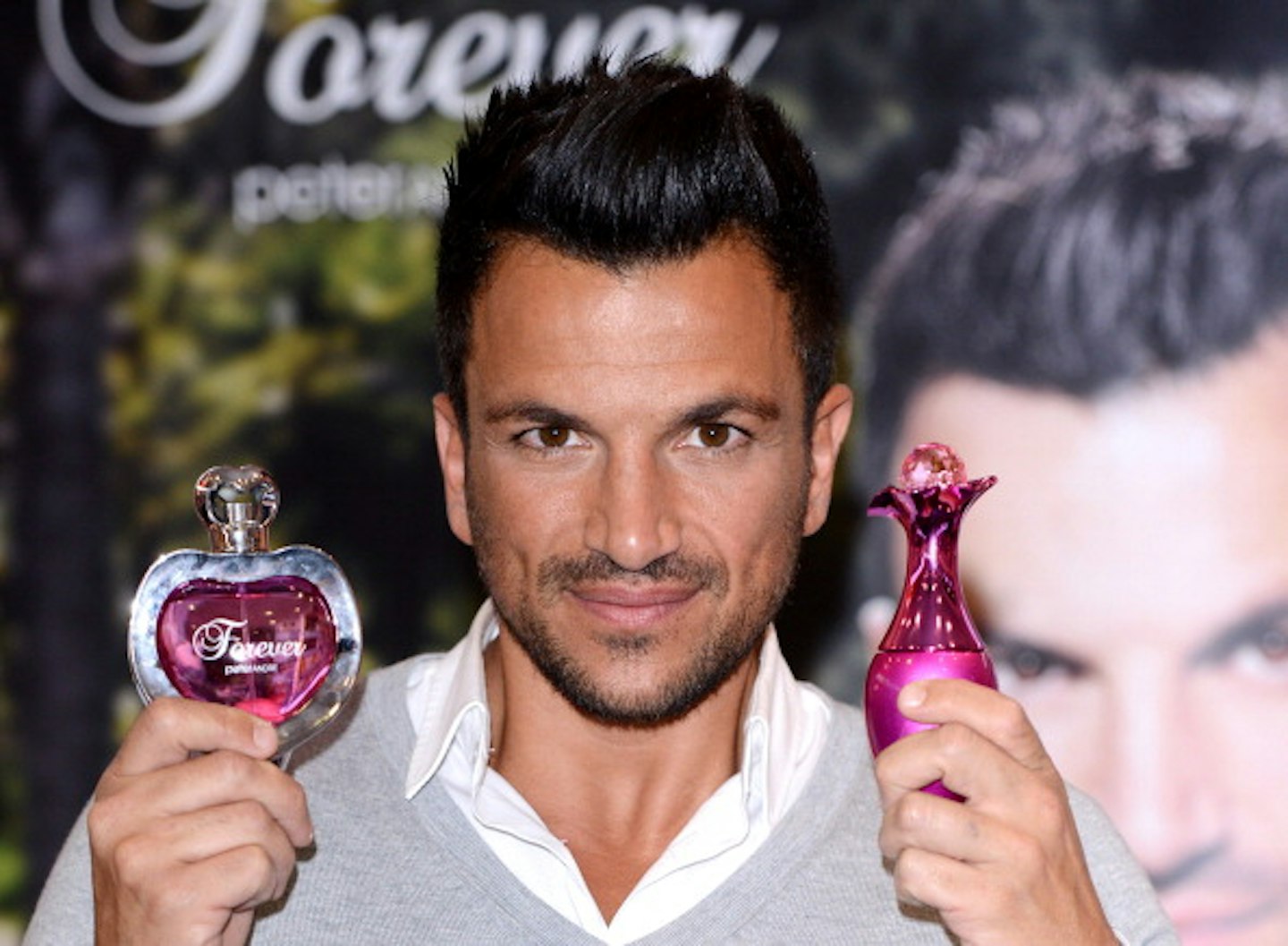 Peter Andre launches two brand new perfumes for women, 'Forever' and 'Forever Young' 
