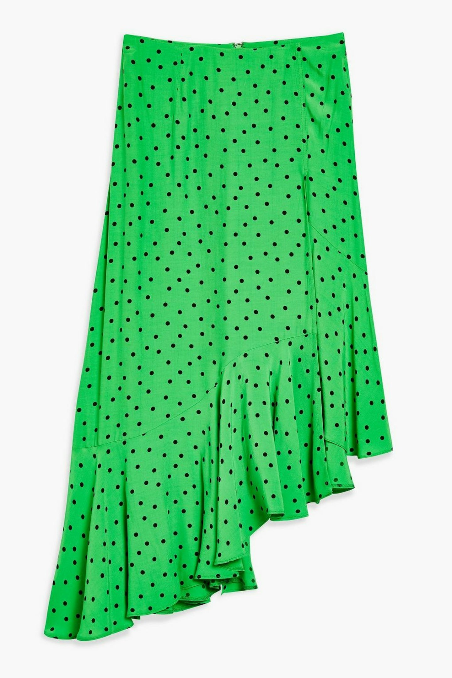 Topshop, Spot Ruffle Midi Skirt, £39