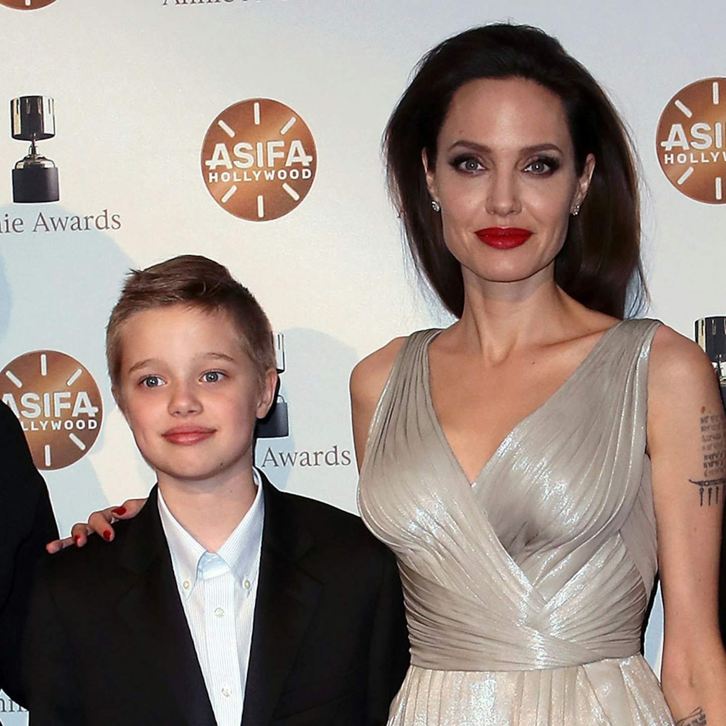 Angelina Jolie and Shiloh Jolie Pitt