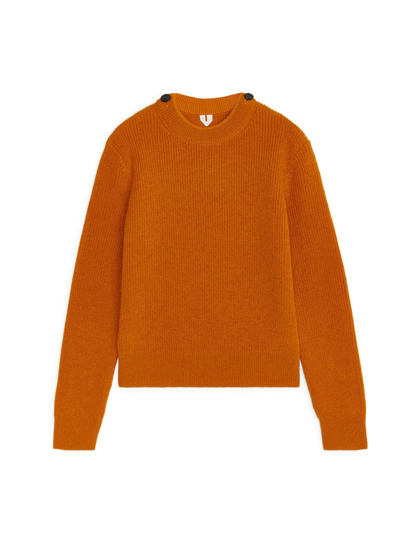Arket, Buttoned Wool Jumper, £79