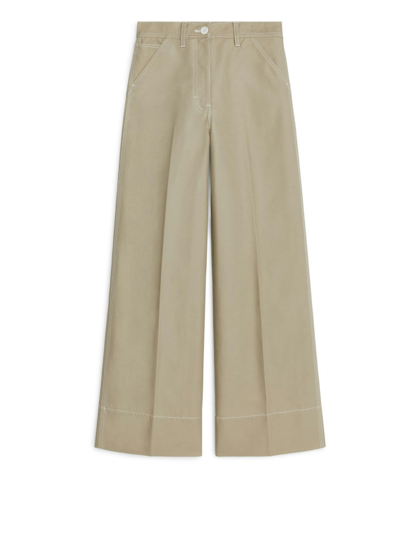 Arket, Cotton Workwear Trousers, £69