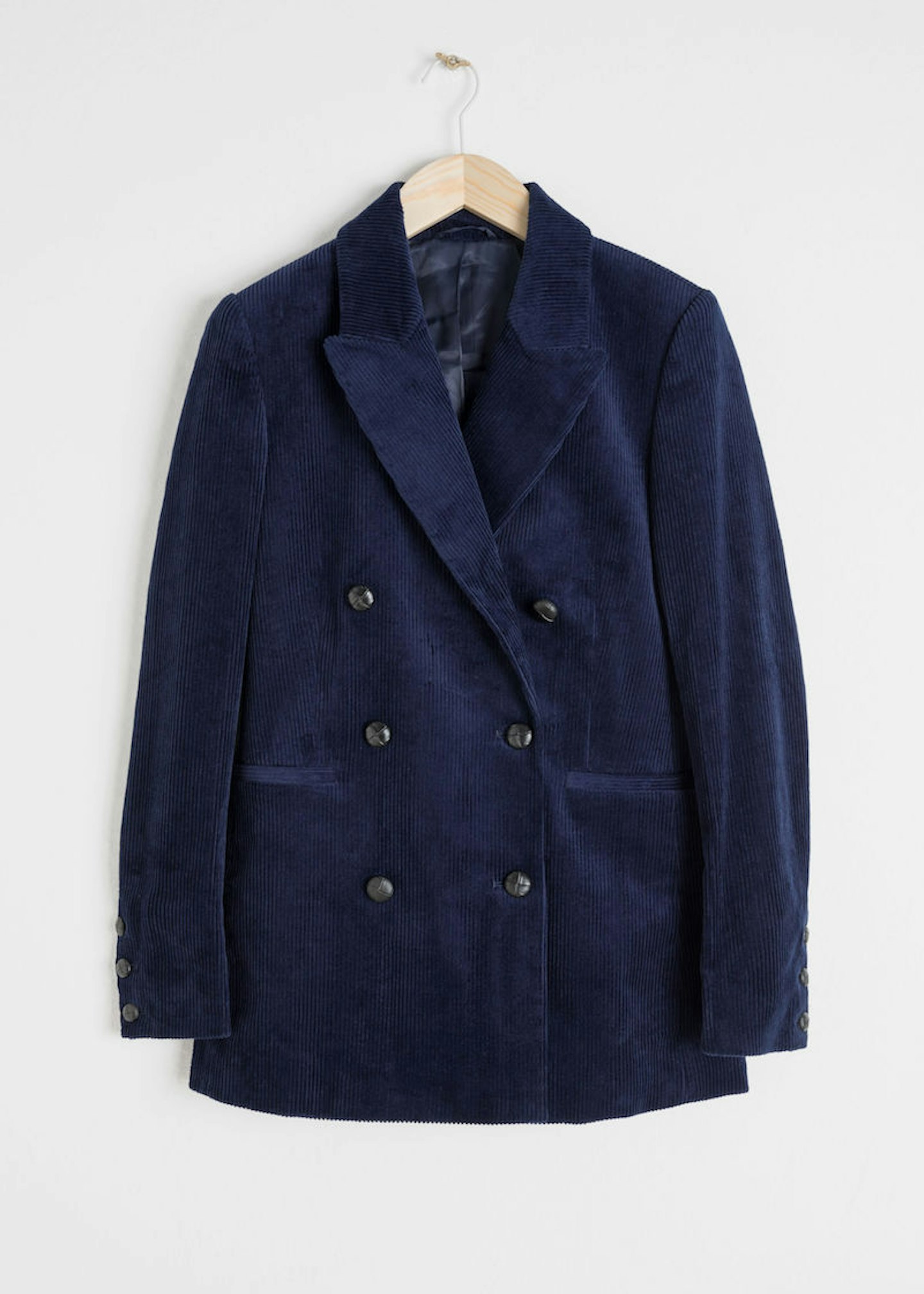 & Other Stories, Double Breasted Corduroy Blazer, £85