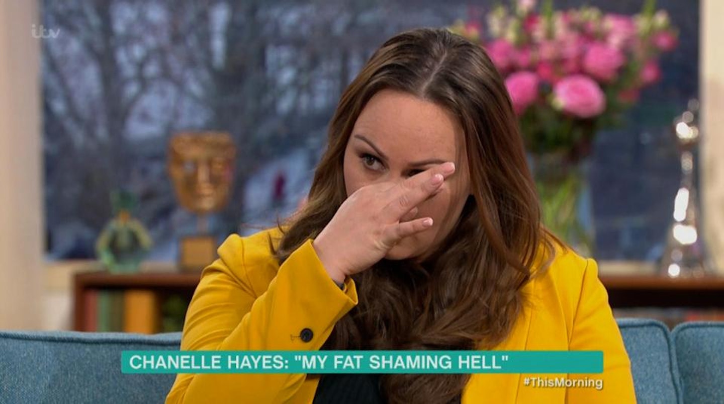 Chanelle Hayes fat shaming This Morning