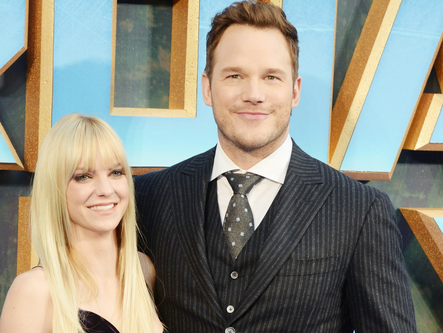 Anna Farris and Chris Pratt