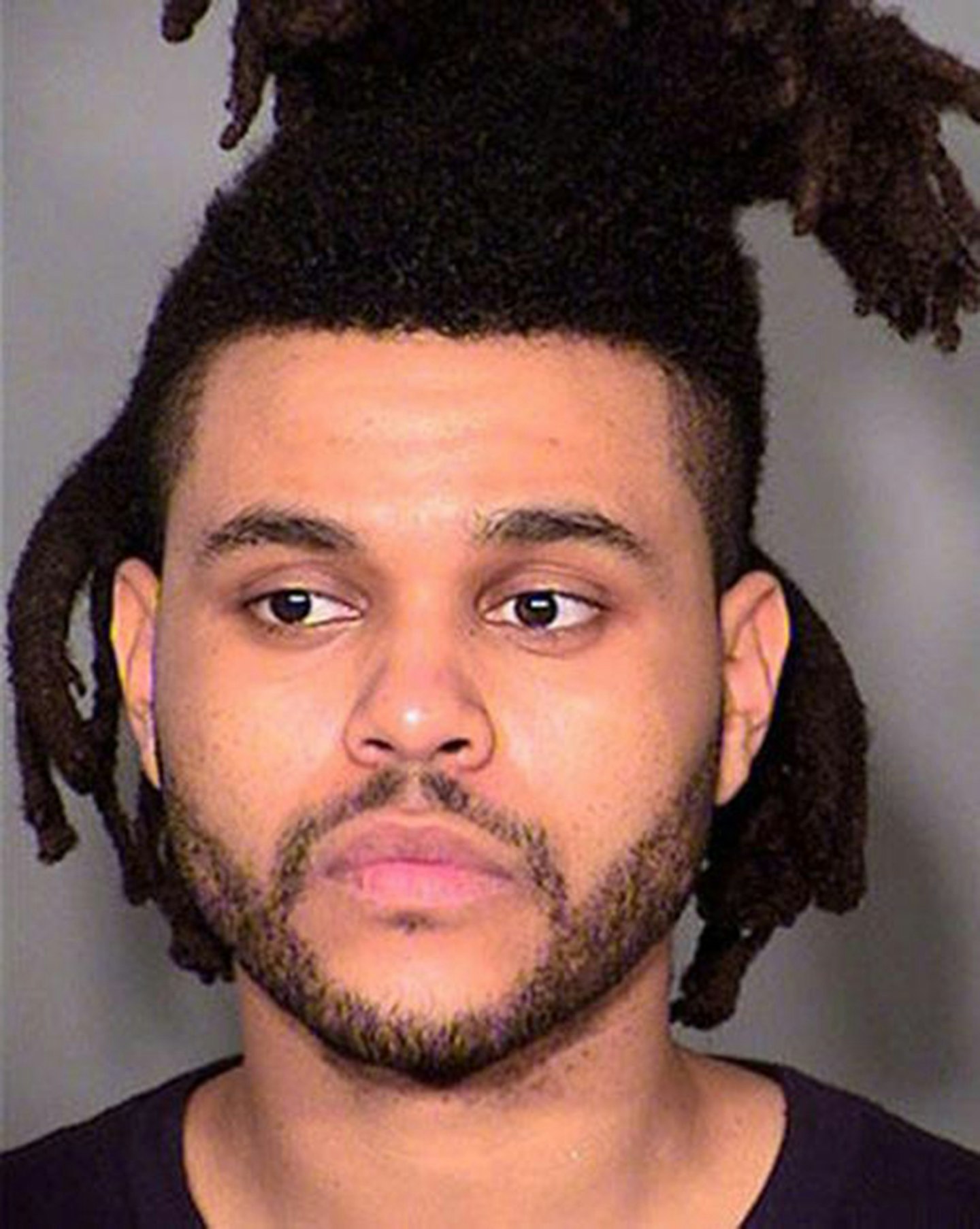 The Weeknd mugshot