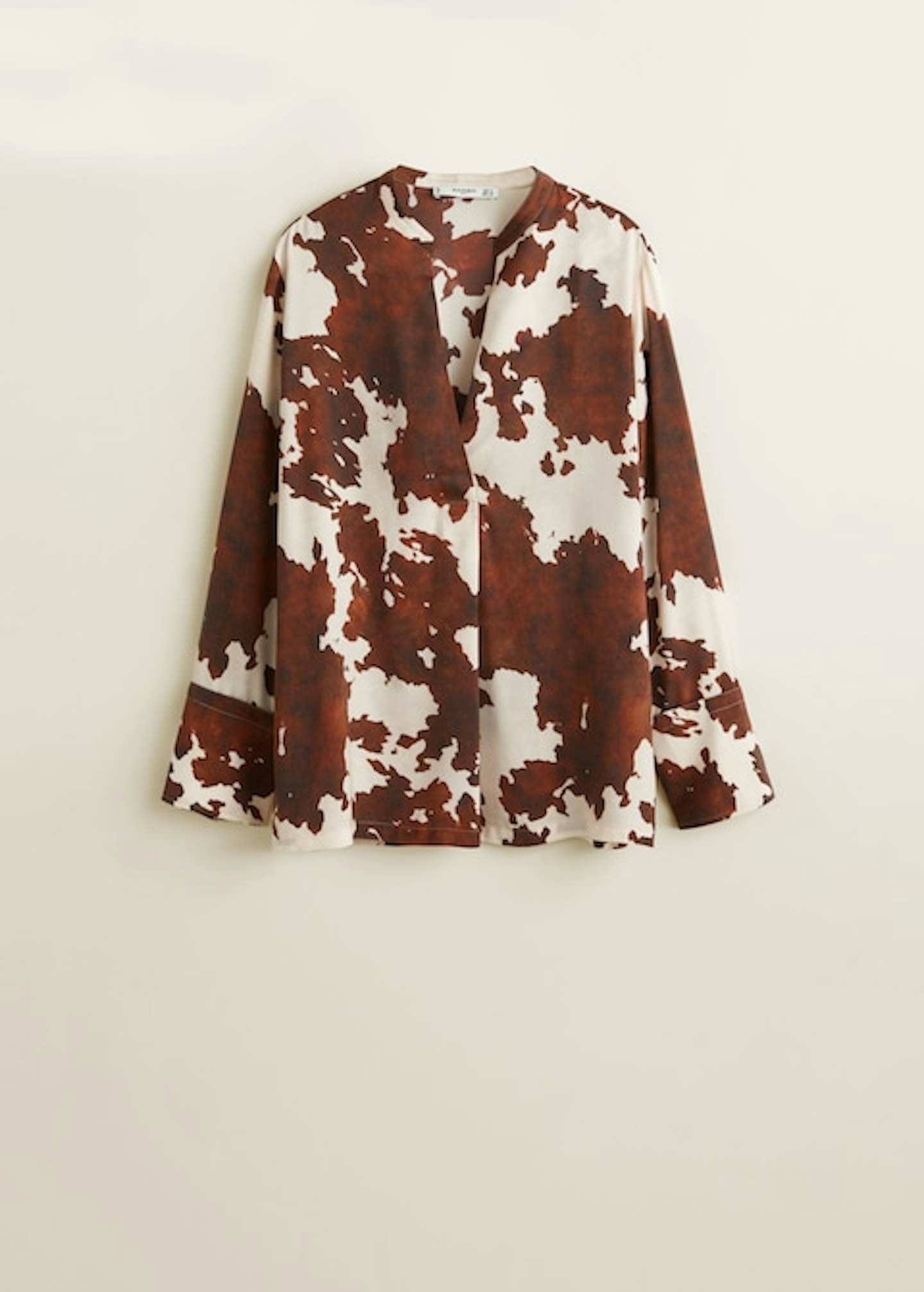 Mango, Cow Print Blouse, £59.99