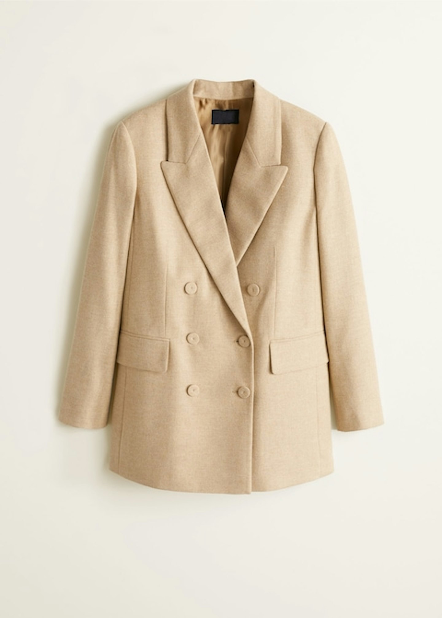 Mango, Flecked Wool-Blend Blazer