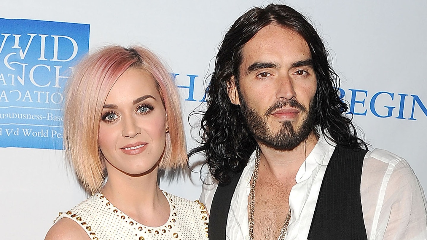 Katy Perry and Russell Brand