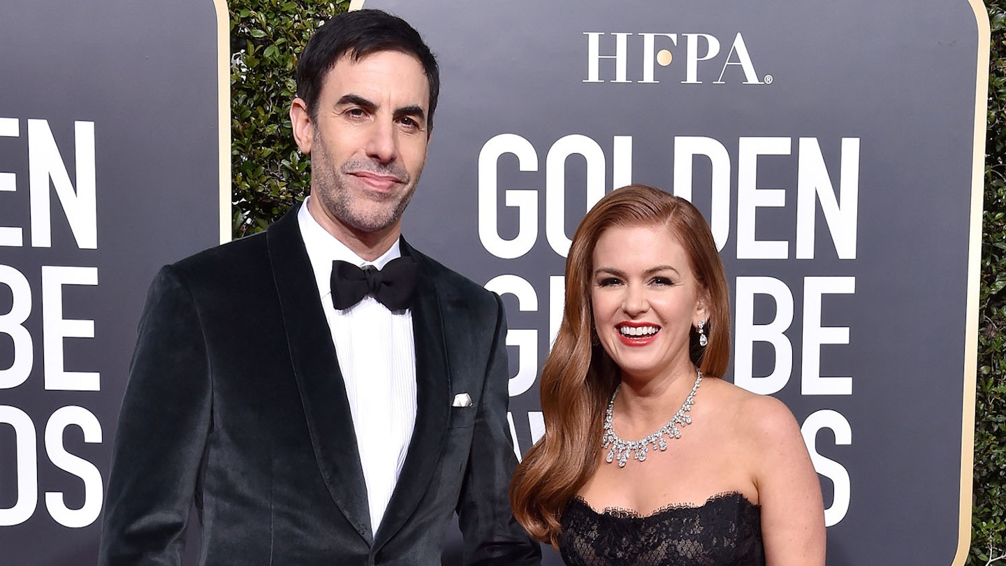 Sacha Baron Cohen and Isla Fisher