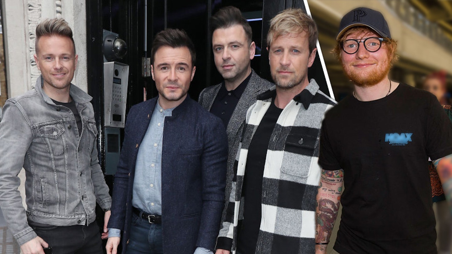 Westlife reveal Ed Sheeran has written six songs for the group's