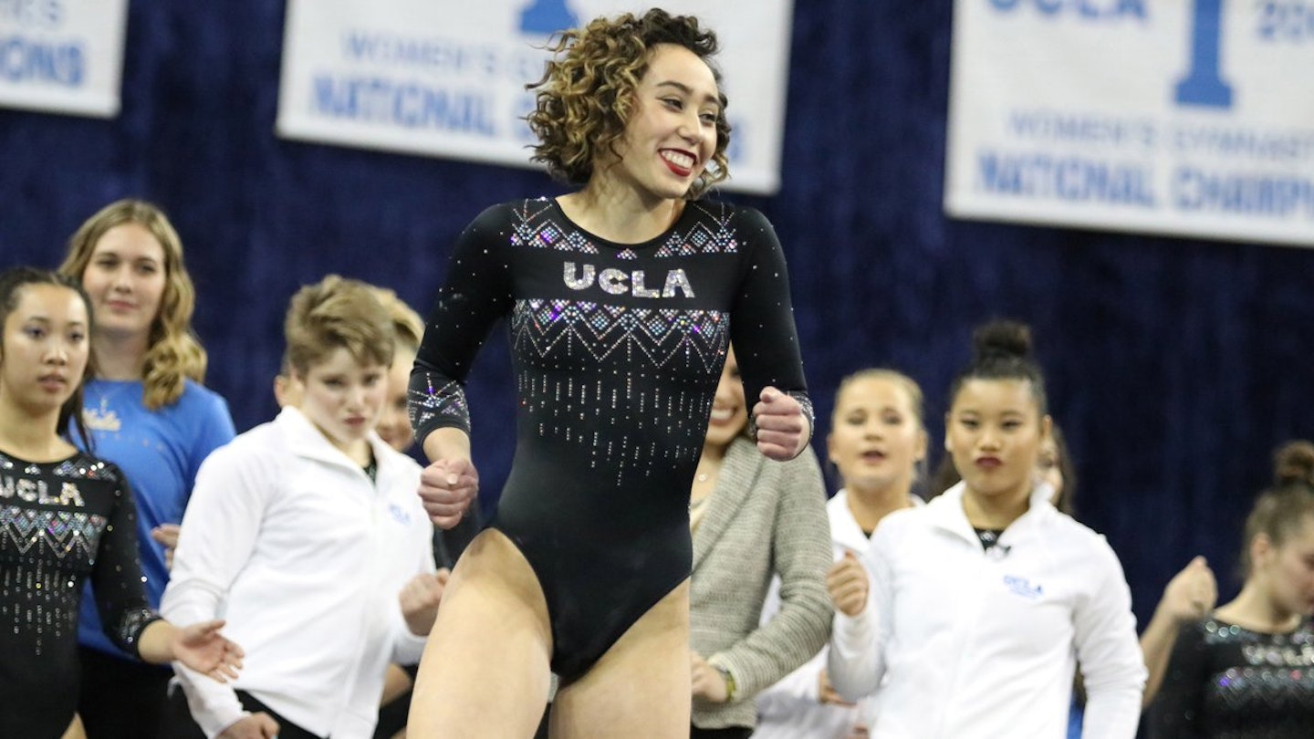 The Story Behind Gymnast Katelyn Ohashi’s Viral Routine Might Make You Weep The Story Behind Gymnast Katelyn Ohashi’s Viral Routine Might Make You Weep